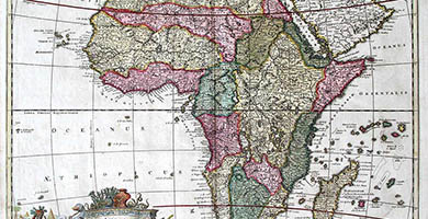 1777 37 Africa---mauropercussa Oceano  Gerard& Leonard Valk c.1720