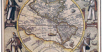 1803 8 America Sive Novus  A. Ortelius 1596