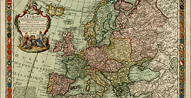 1934  L' Europe Divisee Dans Ses Principaux Etats  Guillaume Danet- Louis Charles Desnos 1766