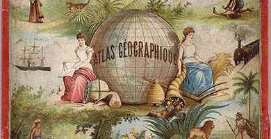 0404  Atlas Geographique(pub.by Logerot)