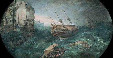 4734  Shipwreck_off_a_rocky_coast-large