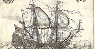 4996  A Emiliahetadmiraelsschipvan Holland  Allard Hugo 1639