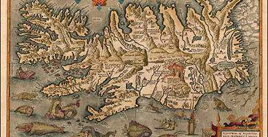 2593  Islandia  Abraham Ortelius 1609
