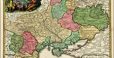 2795  Ukrania Johann Baptiste Homann 1720