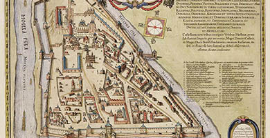 4330 8e Kremlenagrad Castellum Urbis Moskvae(1664)
