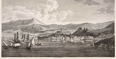 4433  Vuede Pirano  Cassas  Louis FranÃ§ois 1756-1827  Voyagepittoresqueethistoriquedel' Istrieet Dalmatie 1802