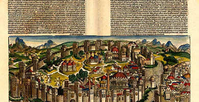 4652  Constantinopolis  Hartmann Schedel 1493