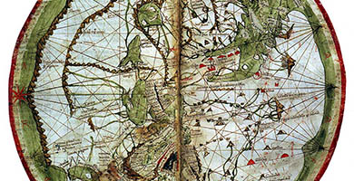 0007 6 Worldmap  Pietro Vesconte ca.1320
