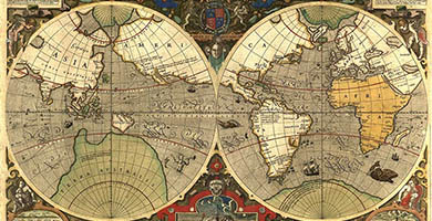 0068 44 Vera Totius Expeditionis Nauticae  Jodocus Hondius 1595a