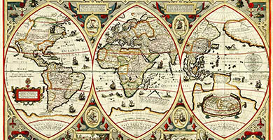 0222 8 Geographicarestitutaperglobitrientes  Franciscus Verhaer 1618