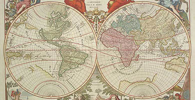 0279 46 Mappe Mondeou Descriptiondu Globe Terrestre& Aquatique...  Elwe  J.1792