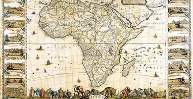 1761 23 Nova E T Accurata Totius Africae Tabulaemendataa F.de Wit1670
