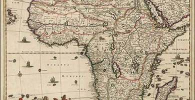 1762 24 Totius Africae Accuratissima Tabula  F.de Wit 1680