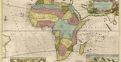 1772 33 Mapof Africa  H. Moll 1710