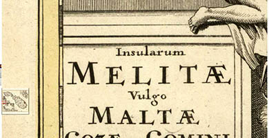 2665  Insularum Melitae Vulgo Maltae Gozaeet Comini Correctissima Descriptio  F.de Wit