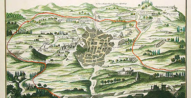 3622 2 Tabula Topographica Athenarum  Weigel  Christoph171