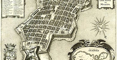 4114 4 Valletta Citta Novadi Malta  Merian Matthaus 1649