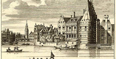 3792  Domus Clavatorum Amstelam  Pieter Schenk 1710