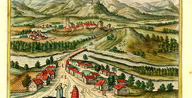 4434  Backa Palanka Superioris Hungariaecivitas  Braun- Hogenberg 1617