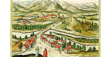 4477  Backa Palanka Superioris Hungariaecivitas  Braun- Hogenberg 1617a