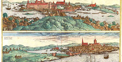 4609  Stockholm- Braun& Hogenberg 1588-97.