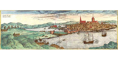 4613  Stockholm2- Braun& Hogenberg 1588-97.