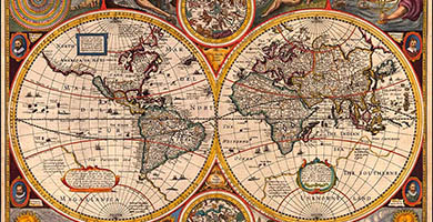 0126 25 A Newand Accurat Mapof The World1651a